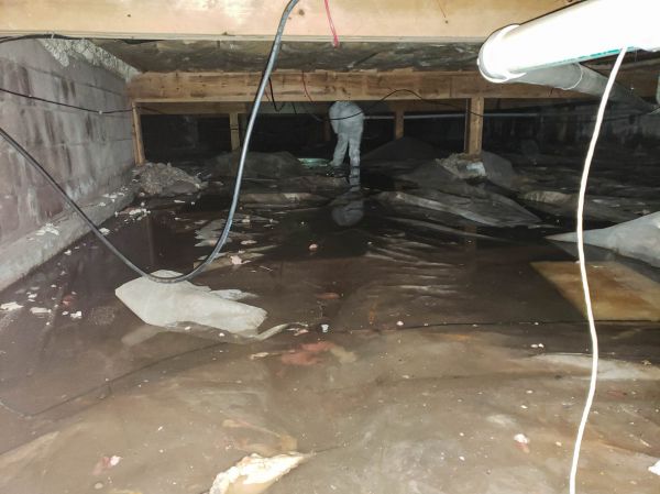 Crawl Space Water Removal